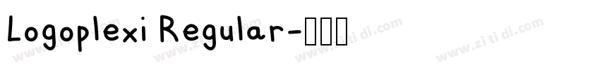 Logoplexi Regular字体转换